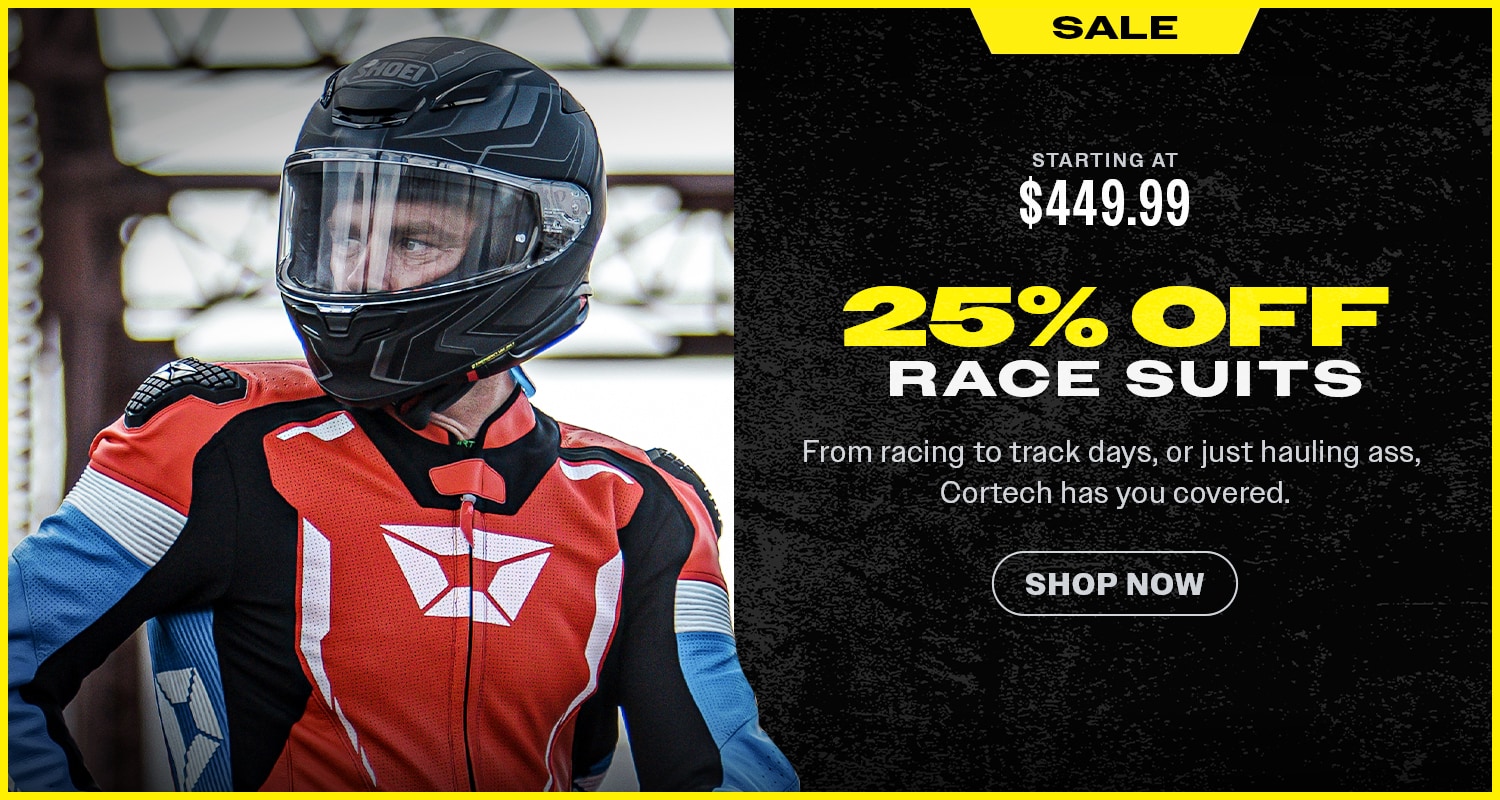 Cortech race suit sale